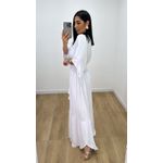 Vestido Talita Liso Branco