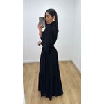 Vestido Talita Liso Preto