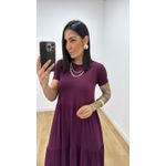 Vestido Zaira Açaí