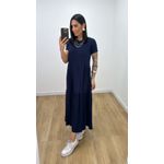 Vestido Zaira Azul Marinho