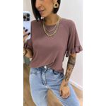 Tshirt Babado Blush