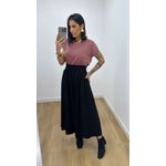 Saia Violeta Preta