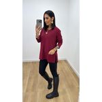 Blusa Joana Vinho