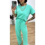 Conjunto Geovana Verde Agua