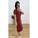 Vestido Tarsila Canela