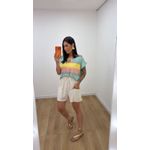 Tshirt Maíra Listra Amarela