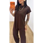 Conjunto Valéria Marrom