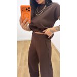 Conjunto Valéria Marrom