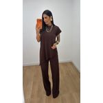 Conjunto Valéria Marrom