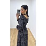 Vestido Rosa ML Preto