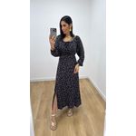 Vestido Rosa ML Preto