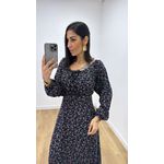 Vestido Rosa ML Preto