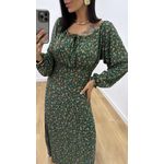 Vestido Rosa ML Verde