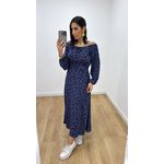 Vestido Rosa ML Azul