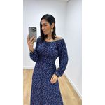 Vestido Rosa ML Azul