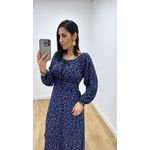 Vestido Rosa ML Azul