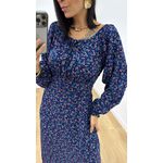 Vestido Rosa ML Azul