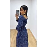 Vestido Rosa ML Azul