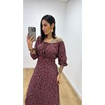 Vestido Rosa ML Vinho