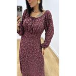 Vestido Rosa ML Vinho