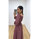 Vestido Rosa ML Vinho
