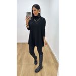 Poncho Mônica Preto