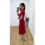 Vestido Tarsila Vermelho
