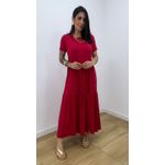 Vestido Zaira Vermelho