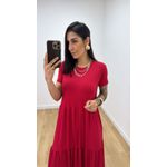 Vestido Zaira Vermelho