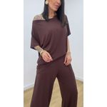 Conjunto Jaque Marrom