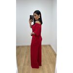 Conjunto Jaque Vermelho