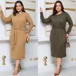 Vestido Bruna Telha