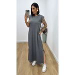 Vestido Eloah Grafite