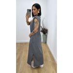 Vestido Eloah Grafite