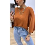 Blusa Geisa Caramelo