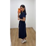 Conjunto Clara Azul Marinho