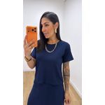 Conjunto Clara Azul Marinho