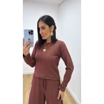 Conjunto Sabrina Marrom
