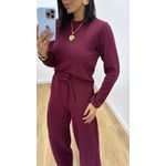 Conjunto Sabrina Vinho