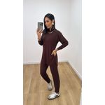 Conjunto Cláudia Marrom