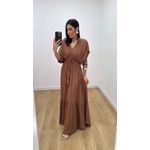 Vestido Tássia Marrom