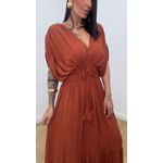 Vestido Tássia Telha