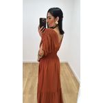 Vestido Tássia Telha