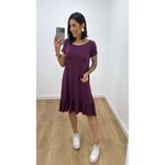 Vestido Camila Açaí