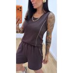 Conjunto Tânia Marrom 