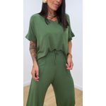 Conjunto Érika Verde Militar