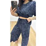 Conjunto Juliana Estampado Azul