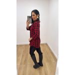 Camisa Emma Xadrez Vermelha