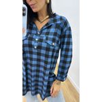 Camisa Emma Xadrez Azul