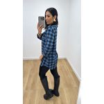Camisa Emma Xadrez Azul